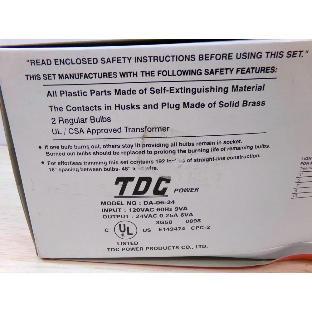 Kurt Adler tdc power